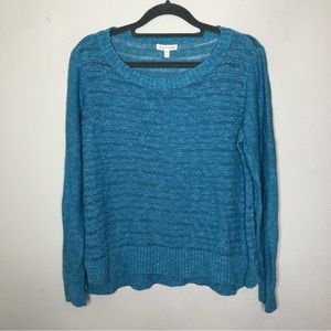 Eileen Fisher Linen Cotton Blend Sweater Size Small